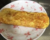 簡単サラダフレーク（カニカマ）で卵焼き作り方4写真