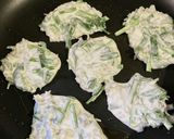 お米の粉でつくるニラ焼き作り方4写真