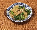 15分で空芯菜と鯖缶のパスタ〜訪問介護編作り方14写真