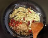 筍と椎茸出汁の和風プラオ作り方3写真