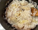 筍と椎茸出汁の和風プラオ作り方6写真