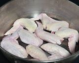 手羽先&白菜&シメジ&舞茸&大豆の煮込み作り方1写真