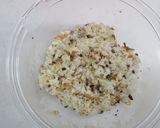 きのことフライドオニオンのライスコロッケ作り方1写真