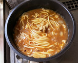 顆粒だしで♪和風カレーうどん作り方3写真
