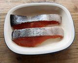 m蒸し秋鮭(生鮭)と白菜のポン酢がけ作り方2写真
