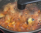 豚肉の茄子&シメジ&エリンギトマトソース作り方5写真