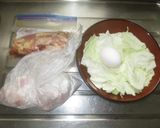 米粉を使った「鶏もも肉唐揚げ＆揚げ卵」作り方2写真