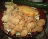 米粉を使った「鶏もも肉唐揚げ＆揚げ卵」作り方5写真