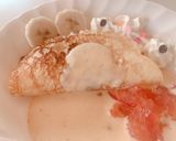 小麦粉からのミニクレープと簡単カスタード作り方7写真
