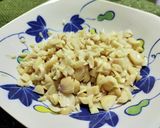 白茄子の落花生味噌和え♪作り方4写真