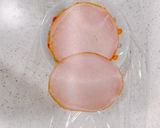 2分あれば！お弁当にハム卵作り方1写真