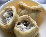揚げの巾着煮 牡蠣入り作り方3写真