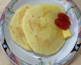 米粉のチーズ玉ねぎパンケーキ作り方9写真