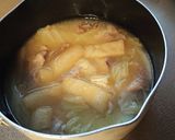 ほっこり★白菜と油揚げの豚汁作り方4写真