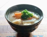 ほっこり★根菜と油揚げのコク旨酒粕味噌汁作り方5写真