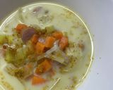 豆乳カレースープ作り方6写真
