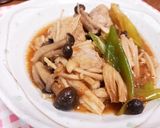 簡単♪︎豚肉団子ときのこのみそ煮♡♡‪♡作り方4写真