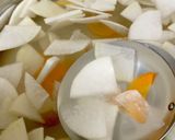 大根 人参 きのこ味噌汁^^作り方3写真