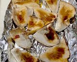 椎茸のガーリックソースのチーズ焼き^^作り方2写真