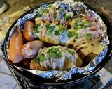 【キャンプ飯】ハッセルバックポテト作り方9写真