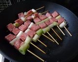 さいころステーキ串作り方2写真