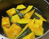 かぼちゃの煮物(*´﹀`*)作り方2写真