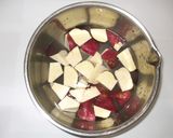 大学芋♪簡単胃弱にフライパンで漢方薬膳作り方2写真