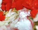 波里米粉とトマトで麻婆豆腐風作り方2写真