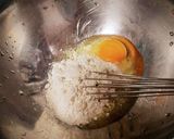 チーズちくわ入りキャベツ焼き(タレ捕捉)作り方2写真