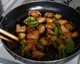 鶏肉と茄子とレンコンでさっぱり炒め作り方6写真