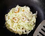 チーズちくわ入りキャベツ焼き(タレ捕捉)作り方5写真