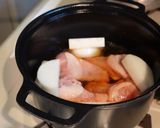 ほったらかしで完成！鶏肉と大根のポン酢煮作り方2写真