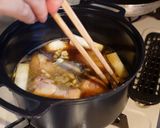 ほったらかしで完成！鶏肉と大根のポン酢煮作り方4写真