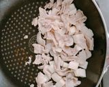 サクサク大和芋と豚肉のわさびチーズソース作り方4写真