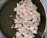 サクサク大和芋と豚肉のわさびチーズソース作り方4写真