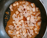 サクサク大和芋と豚肉のわさびチーズソース作り方5写真