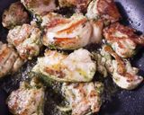 ワインに合う♪バジルチキン作り方6写真