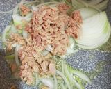 お手軽！濃厚ツナ缶のトマトクリームパスタ作り方3写真