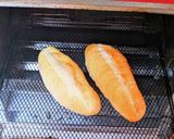 バケットでとんかつサンド作り方4写真