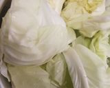 手撕包菜（中国のキャベツ炒め）作り方1写真