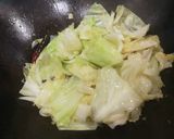 手撕包菜（中国のキャベツ炒め）作り方8写真