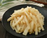 材料4つ★大根の味噌バター炒め作り方4写真