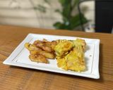 とろっとジュワッと！カボチャ天と大根天作り方7写真