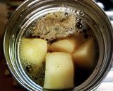 鹿レバ団子とハンペンのスープジャーうどん作り方4写真