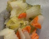 残り野菜と豆腐で簡単ヘルシー豆乳スープ作り方1写真