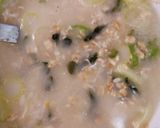 ダシダで簡単♪ねぎ塩オートミールおかゆ作り方1写真