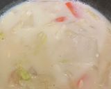 残り野菜と豆腐で簡単ヘルシー豆乳スープ作り方5写真
