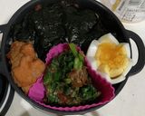 定番の２段のり弁☆高校生作り方6写真