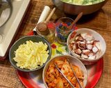 お米の粉でサクフワ野菜たっぷりたこ焼き☆作り方4写真