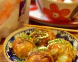 お米の粉でサクフワ野菜たっぷりたこ焼き☆作り方6写真